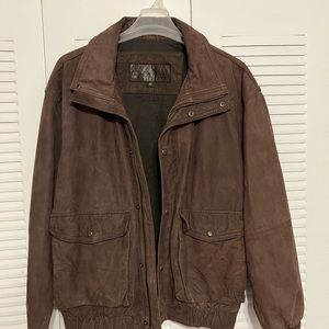 Vintage 1990 Brown Timberland Bomber jacket